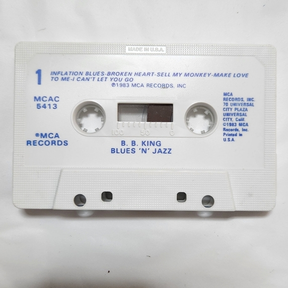 Vintage B.B. King Cassette Tapes - Picture 4 of 7